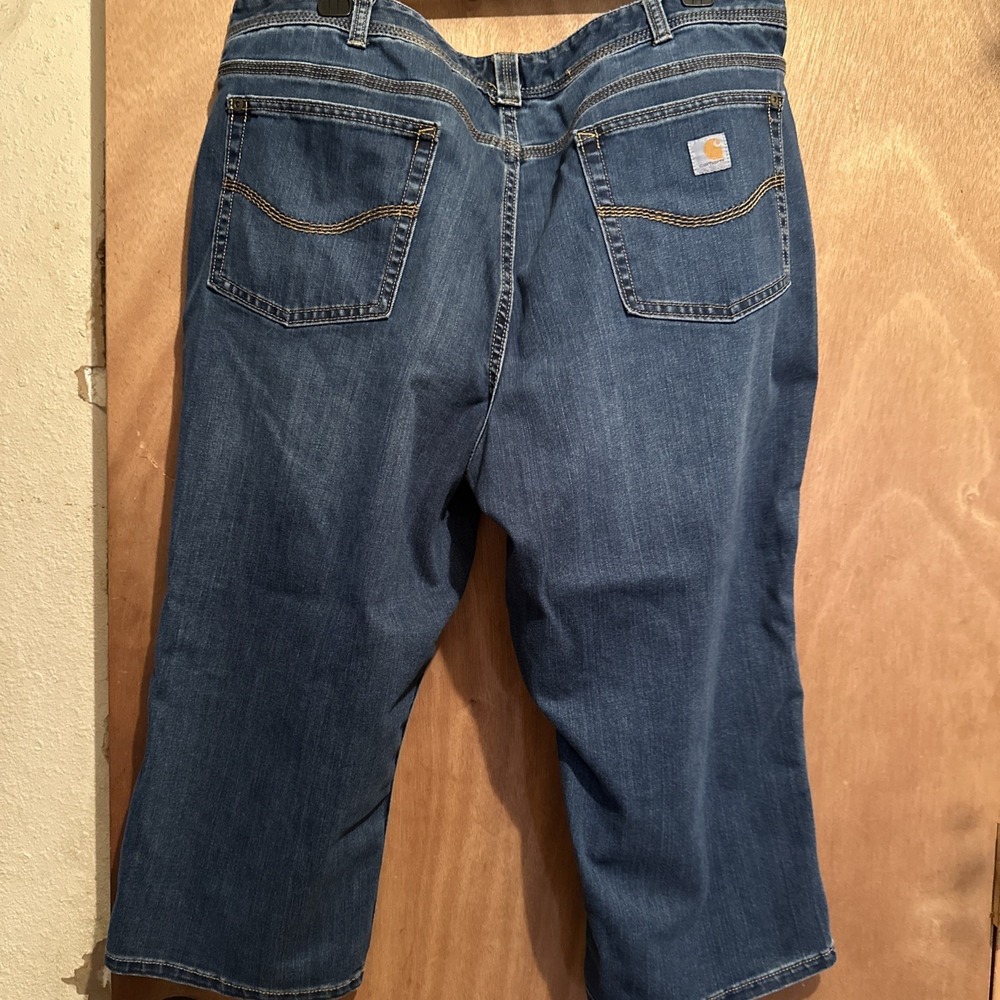 Carhartt Ladies Crop Denim Jeans Size 18